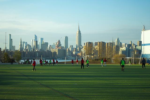 Brooklyn soccer match